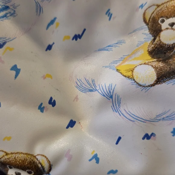 Vintage 1996 Ross Pediatrics Similac Insulated Baby Diaper Bag Teddy Bear Purple - Picture 9 of 10